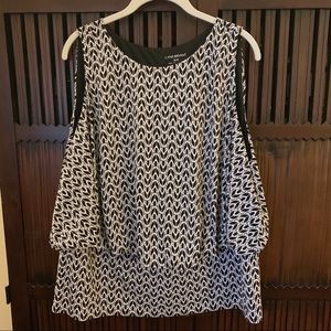 Lane Bryant Sleeveless Patterned Top 18-20